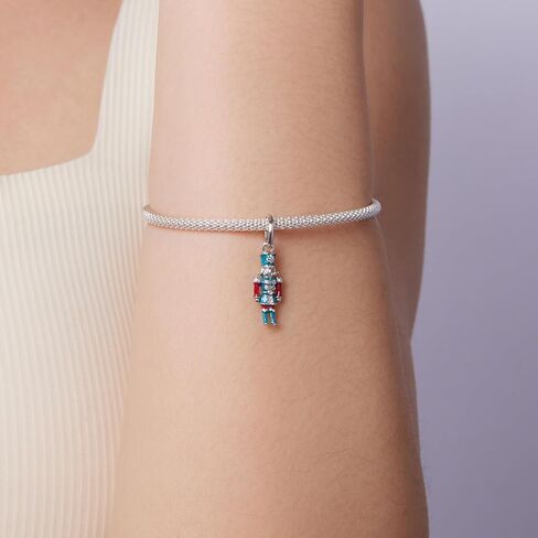 Nutcracker Pendant Charm 925 Sterling Silver Charm Fits For Pandora Bracelet, Gift Box Packaging in Saudi Arabia