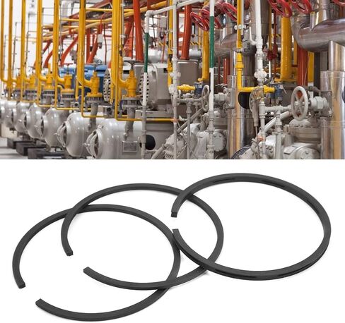 Piston Ring, Pneumatic Piston Ring 70mm for 0.67/1.13 7.5KW Motor Air Compressor(3-Pack), Air Compressor Accessories, Automotive Engine Piston Rings in Saudi Arabia