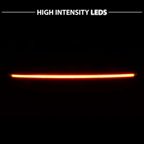 AmeriLite Red Neon LED 3rd Brake Lamp Center High Mount Stop Light For Chevy Tahoe Suburban/GMC Yukon XL/Cadillac Escalade SUV - Passenger and Driver Side, Vehicle Light Assembly, Red in Saudi Arabia