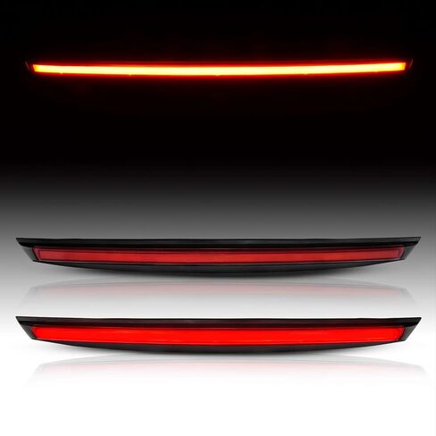 AmeriLite Red Neon LED 3rd Brake Lamp Center High Mount Stop Light For Chevy Tahoe Suburban/GMC Yukon XL/Cadillac Escalade SUV - Passenger and Driver Side, Vehicle Light Assembly, Red in Saudi Arabia