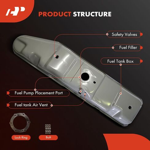 A-Premium Fuel Tank with O-Ring Compatible with Ford E-150/E-150 Club Wagon/E-250/E-350 Club Wagon 2003-2003, E-150 Econoline Club Wagon, E-250 Econoline, E-350 Super Duty, 4.2L 4.6L 5.4L 6.8L 7.3L in Saudi Arabia