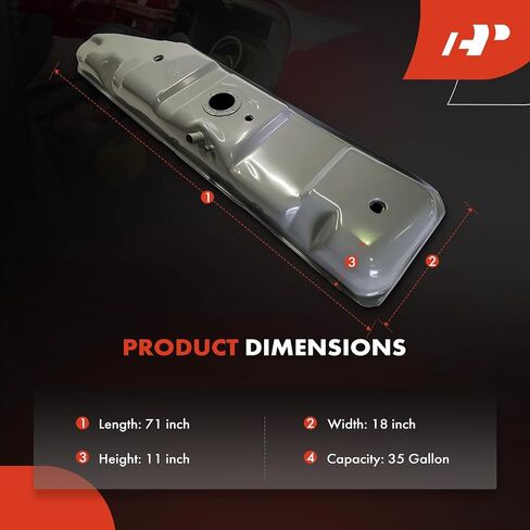 A-Premium Fuel Tank with O-Ring Compatible with Ford E-150/E-150 Club Wagon/E-250/E-350 Club Wagon 2003-2003, E-150 Econoline Club Wagon, E-250 Econoline, E-350 Super Duty, 4.2L 4.6L 5.4L 6.8L 7.3L in Saudi Arabia