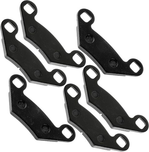Caltric Front and Rear Brake Pads Compatible with Polaris Sportsman 450 HO EFI 2016 2017 2018 2019 2020 in Saudi Arabia