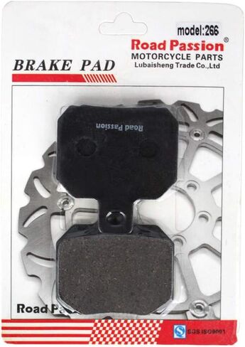 Road Passion Brake Pads Front and Rear for DUCATI Multristrada/S 1100 1078cc 2007-2009 / Multistrada/S/Sport/Pikes/Touring 1200 2010-2014 in Saudi Arabia