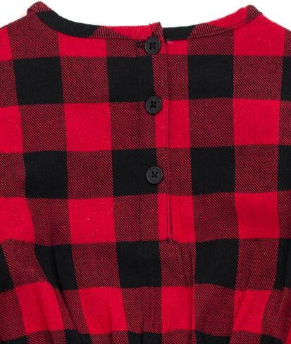 Disney Minnie Mouse Girls Flannel Dress Toddler to Big Kid Sizes (2T - 12) in Saudi Arabia