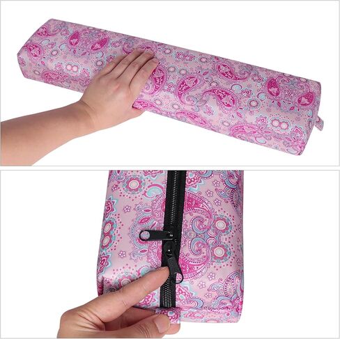 Empty Mahjongg Tile Bag,Thickened Blue Printed Soft American Mahjong Tiles Bag(Case Only) in Kuwait