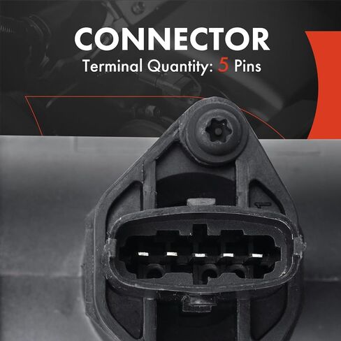 جهاز استشعار تدفق الهواء الشامل A-Premium [5 دبابيس] متوافق مع Kia Spectra 2002-2004 L4 1.8L مستنشق طبيعيًا، استبدل # 280218106 in Saudi Arabia