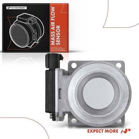 مجموعة عدادات مستشعر تدفق الهواء الشامل [4 دبابيس] متوافقة مع Mazda 626 1993-1995، MX-6 1993-1995 وFord Probe 1993-1995 - DOHC 4Cyl 2.0L - استبدال # MF0879، F22Z-12B579-AARM in Kuwait
