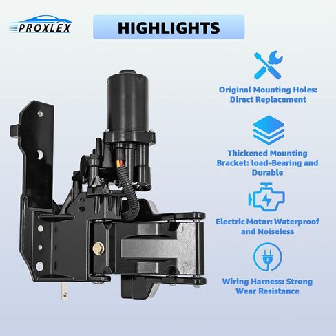 68461641AB مجموعة محرك لوحة تشغيل الطاقة مع دعامة متوافقة مع Ram 2500 3500 2019-2025 Power Step Motor الجانب الأيسر للسائق يستبدل # 68461641AA in Kuwait