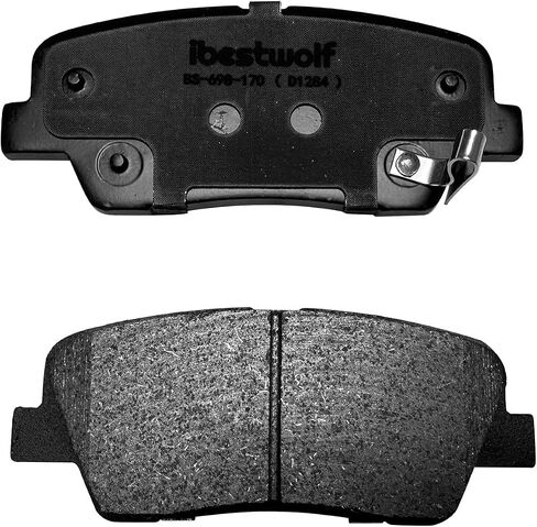 Front and Rear Ceramic Brake Pads for 2010-2012 Hyundai Santa Fe for 2011-2014 Kia Sorento, Disc Brake Pad Replacement P-1432 P-1284 in Saudi Arabia