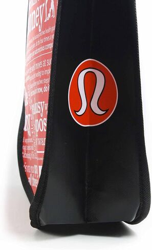 Lululemon Red with Graphic Print Small Reusable Tote Carryall Gym Bag in Saudi Arabia