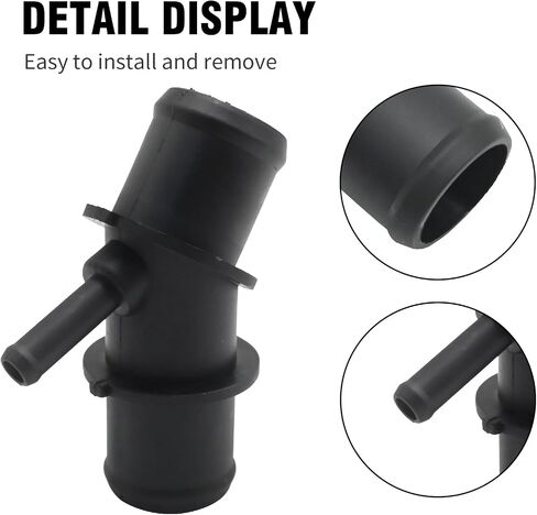 16571-0V020 Radiator Upper Hose Connector, Replacement for Toyota Rav4 2009 2010 2011 2012, Replaces 165710V020, 16057-36011, 1605736011 in Saudi Arabia