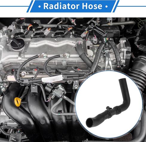 1 Pc Radiator Hose for Land Rover Range Rover Sport 2006-2009 Good Sealing Rubber Black Upper Heater Hose in Saudi Arabia