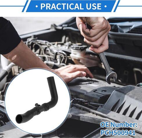 1 Pc Radiator Hose for Land Rover Range Rover Sport 2006-2009 Good Sealing Rubber Black Upper Heater Hose in Saudi Arabia