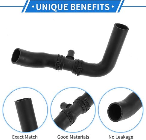 1 Pc Radiator Hose for Land Rover Range Rover Sport 2006-2009 Good Sealing Rubber Black Upper Heater Hose in Saudi Arabia