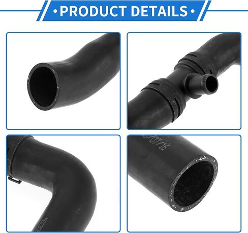 1 Pc Radiator Hose for Land Rover Range Rover Sport 2006-2009 Good Sealing Rubber Black Upper Heater Hose in Saudi Arabia