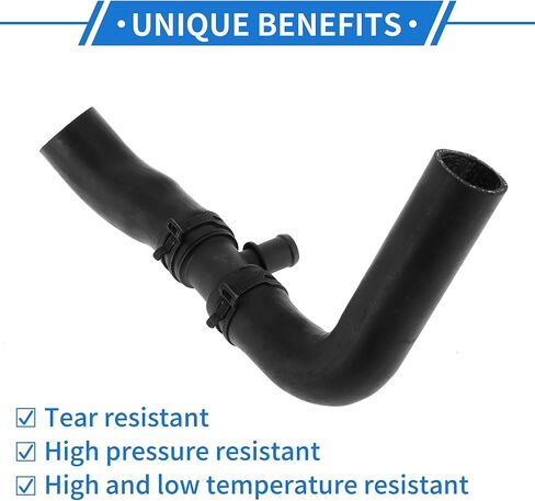 1 Pc Radiator Hose for Land Rover Range Rover Sport 2006-2009 Good Sealing Rubber Black Upper Heater Hose in Saudi Arabia