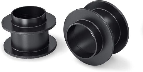 Front Leveling Kit - 3 inch Lift - Only for 2WD Trucks - Compatible with 1994-2006 Dodge Ram 1500, 1994-2018 Dodge Ram 2500 3500, 1994-2011 Dakota - Steel Coil Spring Black Spacers in Saudi Arabia