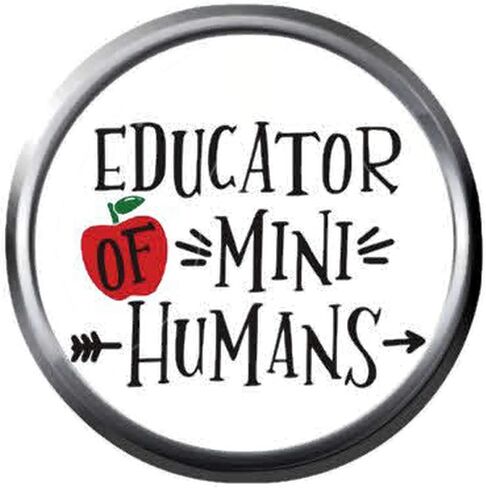 Best Unique Teacher Gift Educators Rule 18MM - 20MM Snap Jewelry Charm in Saudi Arabia