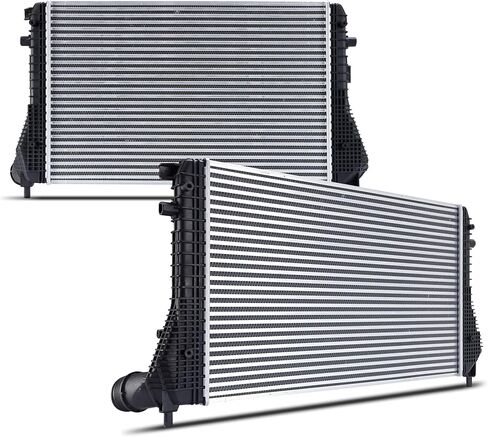 Mishimoto MMINT-JET-11P Replacement Intercooler, Compatible with VW Jetta 1.8T, 2011-2018, and Fits Audi TT, 2011-2015 in Saudi Arabia
