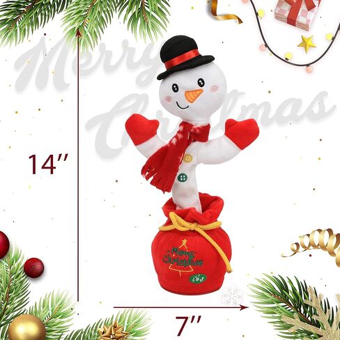 Cuteoy Talking Tulips Plush Toy Repeats What You Say Dancing Walking Mimicking Twisting Stuffed Animal Musical Electric Interative Christmas Birthday Girls Boys Flowers Gifts in Kuwait