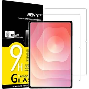 NEW'C [2 Pack Designed for Samsung Galaxy Tab A9 8.7 Inch Screen Protector Tempered Glass, Bubble Free, Ultra Resistant in Kuwait