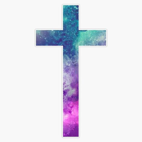 MAGNET Christian Cross Magnetic Vinyl Sticker Decal Magnet 5" in Saudi Arabia