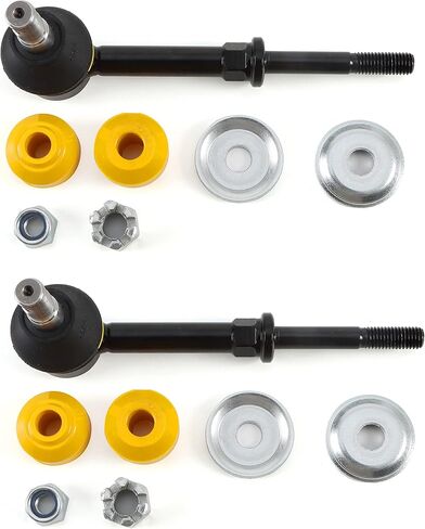 Metrix Premium Chassis Parts - GDX 2 PC Front Sway Bar Stabilizer End Link Kit Fits 96-99 Dodge Ram 1500 4WD, Ram 2500 4WD, Ram 3500 4WD, RWD, Ram 4000 (Mexico), Replacement K7280, Made in Europe in Saudi Arabia
