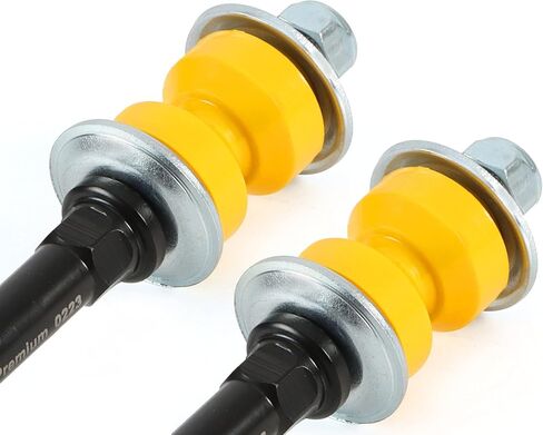 Metrix Premium Chassis Parts - GDX 2 PC Front Sway Bar Stabilizer End Link Kit Fits 96-99 Dodge Ram 1500 4WD, Ram 2500 4WD, Ram 3500 4WD, RWD, Ram 4000 (Mexico), Replacement K7280, Made in Europe in Saudi Arabia