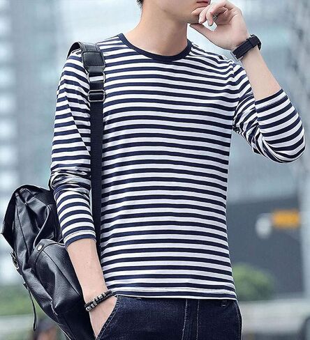 Men's Striped T-Shirt in Saudi Arabia