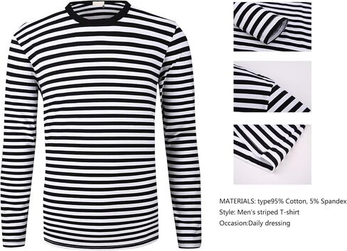 Men's Striped T-Shirt in Saudi Arabia