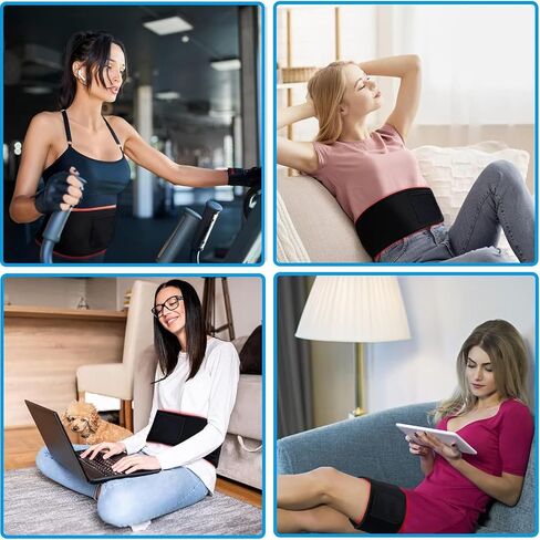 Red Light Therapy Pad Wearable 660nm & 850nm Infrared Light Therapy Mat Devices 31.5" x 11.8" Large Wrap Belt for Body Back Shoulders Waist Joint Muscle Pain Relief in Saudi Arabia
