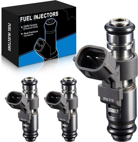 Fuel Injectors IPM018 Fits For:-Kawasaki Mule Pro-FX 2016-2020, Mule Pro-FXR 2018-2020, Mule Pro-FXT 2015 2016 2017 2018 2019 2020, Mule Pro-FXT Ranch Edition 2020, OE# 490560038 (Set of 3) in Saudi Arabia