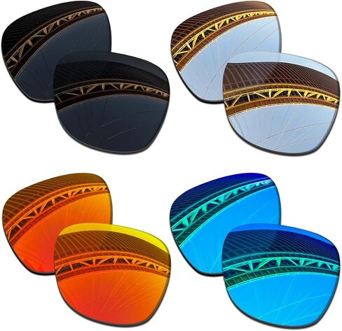 1.5MM Polarized Replacement Lenses for Ray-Ban Meta Wayfarer RW4006 50mm Sunglasses, Anti-Scratch | Perfectly Fit in Saudi Arabia