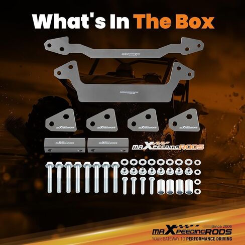 طقم رفع 2 بوصة من maxpeedingrods أمامي وخلفي لـ Kawasaki Brute Force 650i/750i 2005-2022 طقم رفع التعليق لـ UTV/ATV in Saudi Arabia