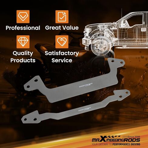 طقم رفع 2 بوصة من maxpeedingrods أمامي وخلفي لـ Kawasaki Brute Force 650i/750i 2005-2022 طقم رفع التعليق لـ UTV/ATV in Saudi Arabia