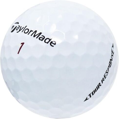 LostGolfBalls - 48 كرة جولف Taylormade Tour Response في حالة قريبة من النعناع، ​​جودة AAAA، كرات جولف مستعملة معاد تدويرها، أفضل كرات جولف قيمة، بيضاء in Saudi Arabia