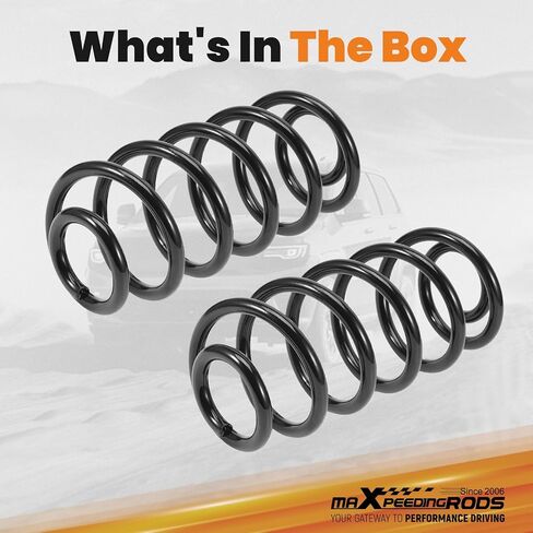 maXpeedingrods 3.5" Rear Coil Spring Leveling Kit for Jeep TJ Wrangler, Rubicon and Unlimited 1997-2006 in Saudi Arabia