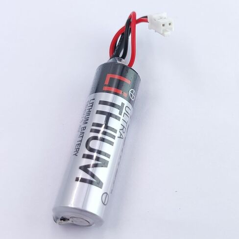 KUANMAI 20 قطعة ER6V 3.6V ER6VLY 2400mAh بطارية مع قابس أبيض لـ Fuji Mounter Fuji H1021H ER6VLY NXT H12.V12.H24 بطارية رأس العمل (20 قطعة) in Kuwait