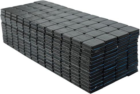 1 Box Black 1/4 Oz Adhesive Stick On Wheel Weights，52 Strip Box, Low Profile, Easy Peel Type for Cars, Trucks, SUVs, Motorcycles（624Pcs） in Saudi Arabia