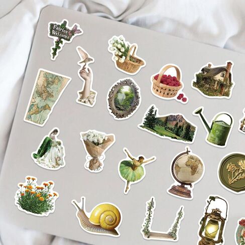 50 PC Sugar Skull Vinyl Stickers Pack, Laptop Skull Decals Decorations for Water Bottle Luggage Computer Skateboard Guitar Motorcycle Bike Nature Stickers Teens Girls Kids Adults in Kuwait