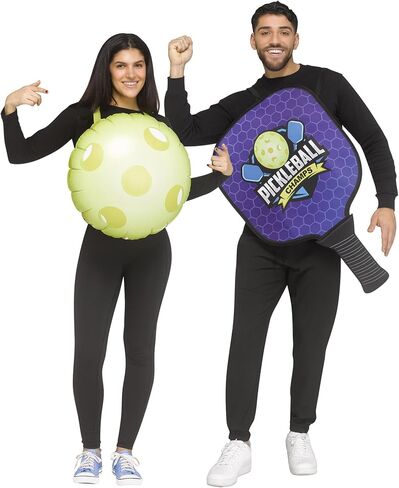 Fun World Adult Pickleball Couple Costume | Couple Costumes Standard in Saudi Arabia