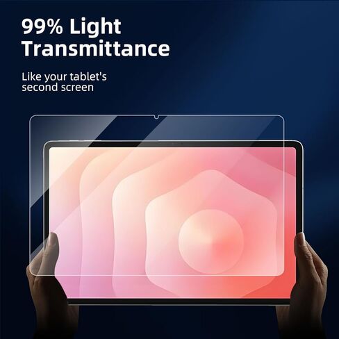 NEW'C [2 Pack Designed for Samsung Galaxy Tab A9 8.7 Inch Screen Protector Tempered Glass, Bubble Free, Ultra Resistant in Kuwait