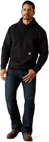 سترة ARIAT الرجالية من Rebar Workman Bare Knuckle Hoodie in Saudi Arabia