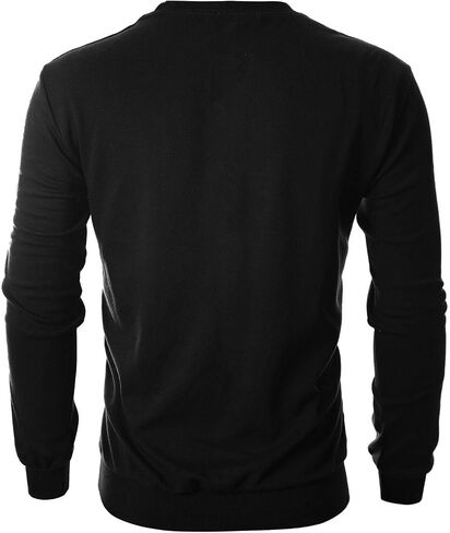 GIVON Men's Slim Fit Lightweight Long Sleeve Crewneck Sweatshirt Casual Pullover in Saudi Arabia