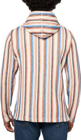 سترة باجا ذات قلنسوة مخططة للرجال من Lucky Brand in Saudi Arabia