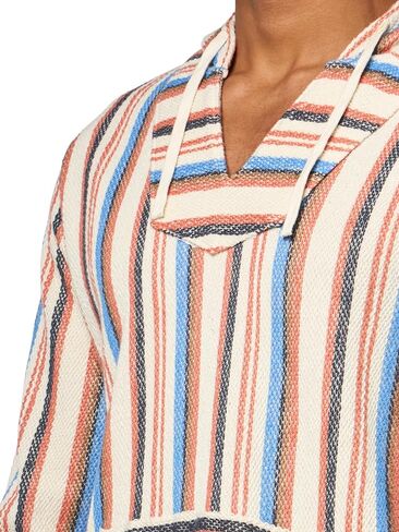 سترة باجا ذات قلنسوة مخططة للرجال من Lucky Brand in Saudi Arabia