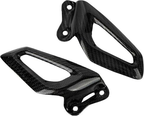 PSLER Motorcycle Foot Peg Heel Guards Rearset Protector for S1000RR S1000RRH 2019-2024(Carbon) in Saudi Arabia