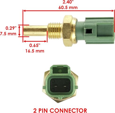 مفتاح مستشعر درجة حرارة الماء المبرد من كالتريك متوافق مع سوزوكي GSX-R1000 2003-2008 / GSX-R600 2003-2007 / GSX-R750 2003-2007 / Hayabusa 1300 GSX1300R 2003-2007 in Saudi Arabia