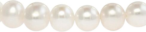 Freshwater Cultured Pearls White, Pink, Peach or Gray 7'' Classic Stretch Strand Pearls Bracelet Jewelry for Women (Choice of Size and Colors) in Saudi Arabia
